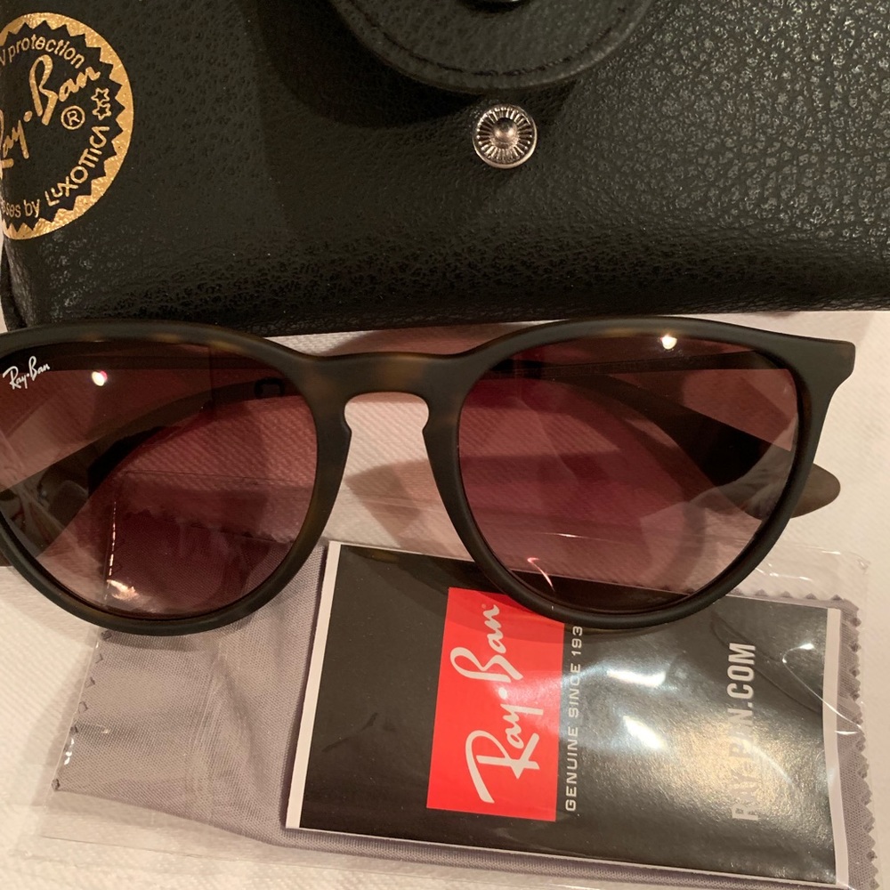 Havana & Brown Gradient Erika Sunglasses- Unisex